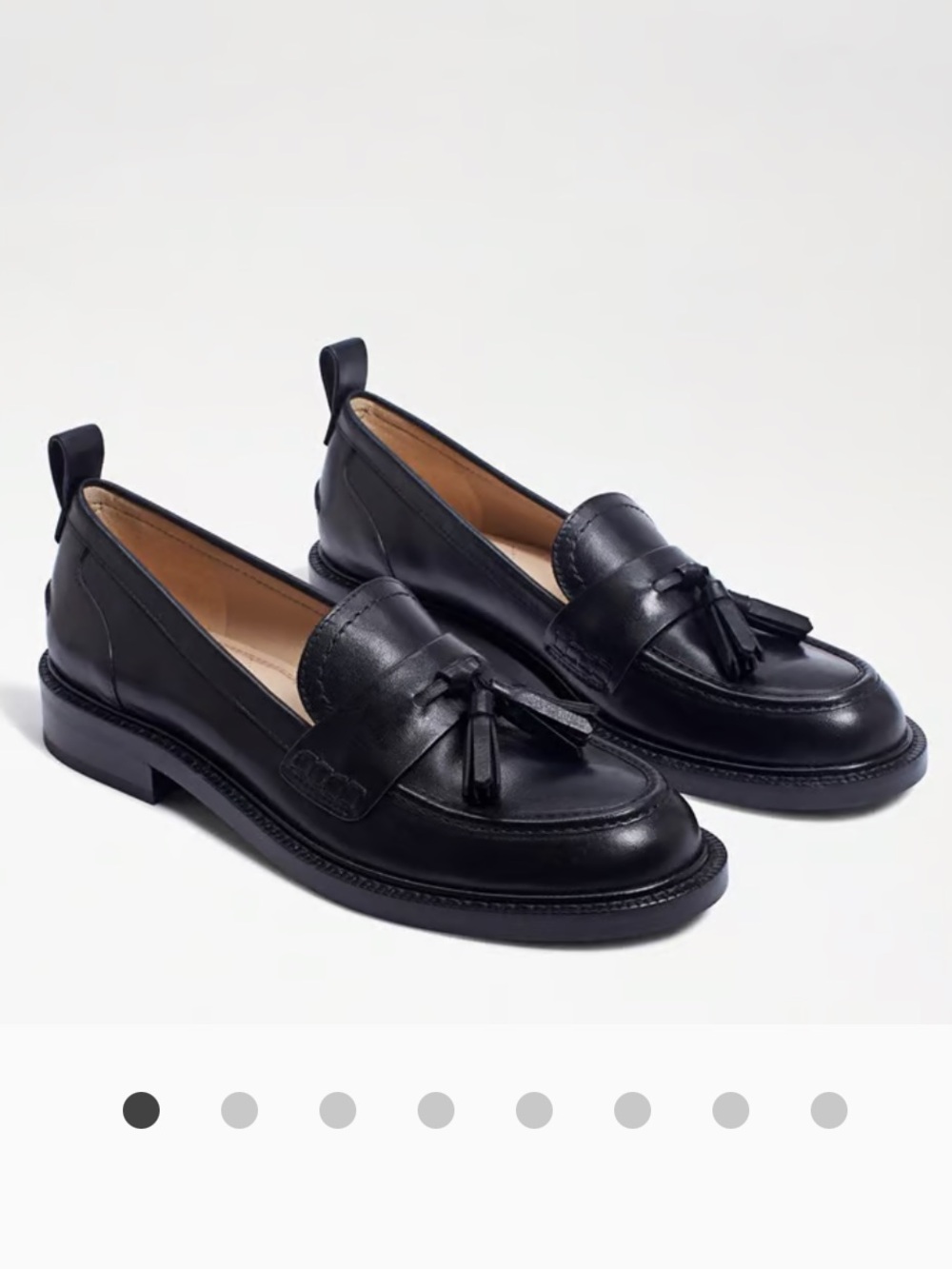 Sam Edelman Caylia Loafer Womenโs Tassel Loafers - Size 8 Black